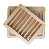 Deluxe Wooden Soap Dish with Tray