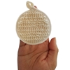 Ramie ExFoliating Pad Pad in hand