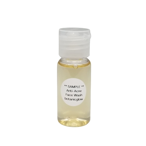 Anti-Acne Face Wash Sample Size