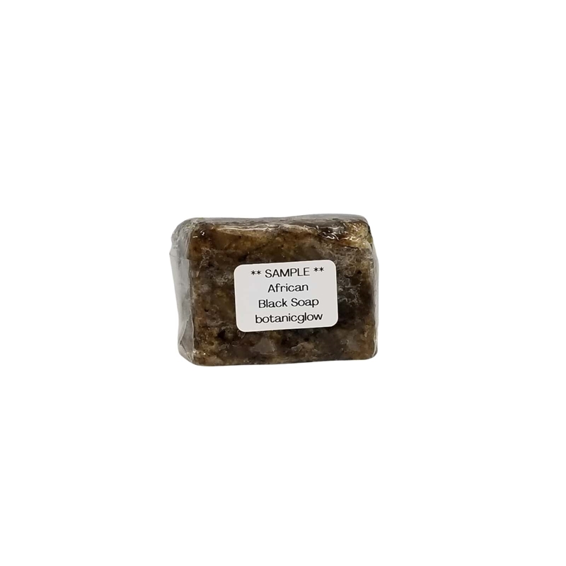 Raw African Black Soap Sample Size