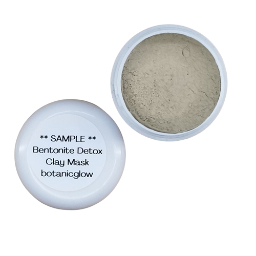 Bentonite Clay Detox Face Mask Sample Size