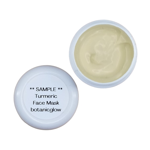 Turmeric Face Mask Sample Size